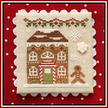 Gingerbread Village 11 Gingerbread House 8 - Country Cottage Needleworks (Stickvorlage)