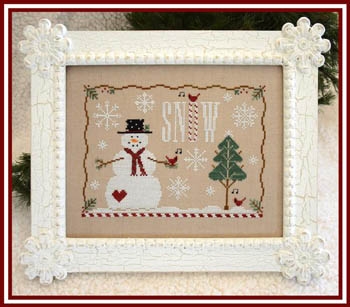 Stickvorlage Country Cottage Needleworks - Snow Days