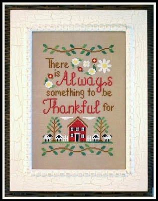 Stickvorlage Country Cottage Needleworks - To Be Thankful