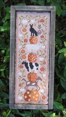 Stickvorlage Kathy Barrick - Halloween On The Farm