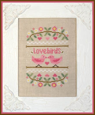 Lovebirds - Country Cottage Needleworks (Stickvorlage)