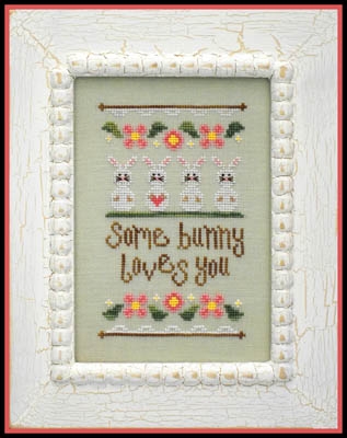 Stickvorlage Country Cottage Needleworks - Some Bunny Loves You