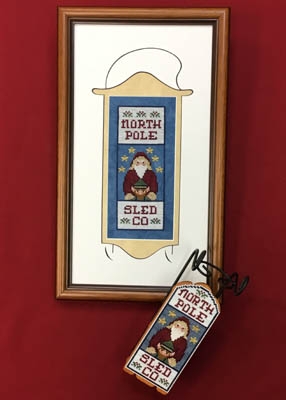 Stickvorlage Foxwood Crossings - North Pole Sled Company