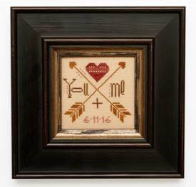 Stickvorlage Heart In Hand Needleart - You + Me