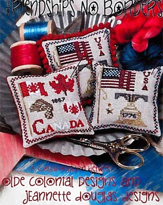 Stickvorlage Jeannette Douglas Designs - Friendships No Borders