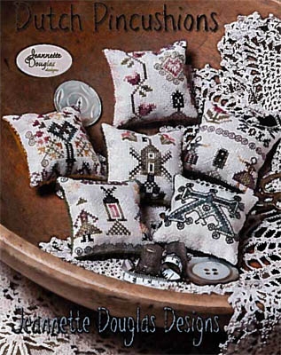 Stickvorlage Jeannette Douglas Designs - Dutch Pincushions