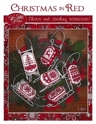 Stickvorlage Sue Hillis Designs - Christmas in Red