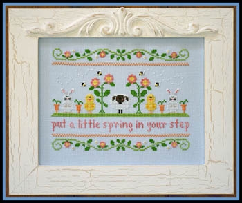 Country Cottage Needleworks - Spring In Your Step