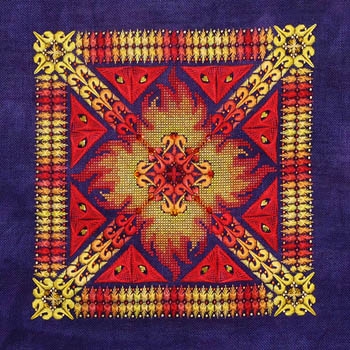 Stickvorlage Northern Expressions Needlework - Phoenix Mandala