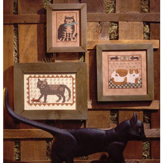 Prairie Schooler - Barn Cats (Stickvorlage)