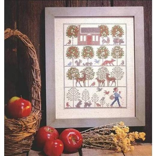 Prairie Schooler - Johnny Appleseed (Stickvorlage)