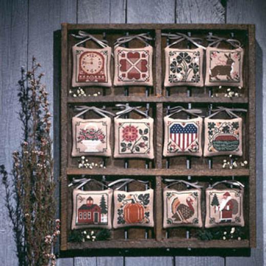 Prairie Schooler - Prairie Year (Stickvorlage)