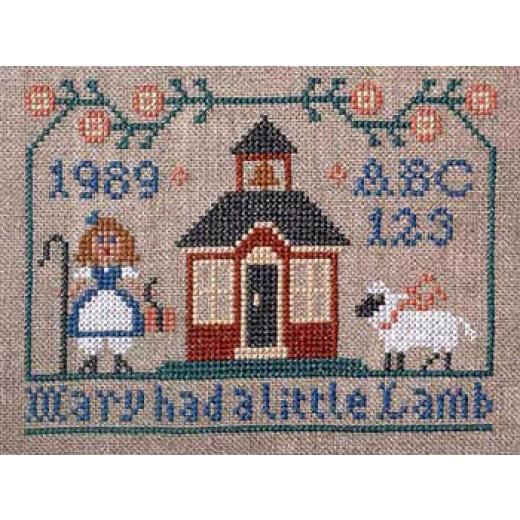 Prairie Schooler - Mary had a little Lamb (Stickvorlage)