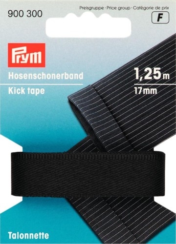Hosenschonerband schwarz - Prym 900300