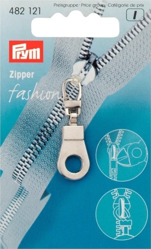 Fashion Zipper Öse silberfarbig - Prym 482121
