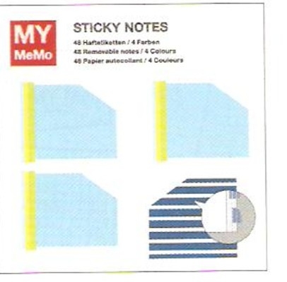 Rico Design - Sticky Notes Haftetiketten blau (Ausverkauf)