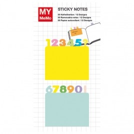 Rico Design - Sticky Notes Haftetiketten Zahlen (Ausverkauf)