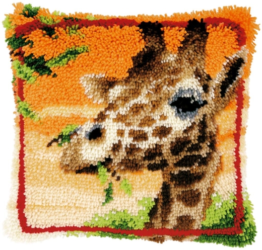 Knüpfkissen Verachtert/Vervaco - Giraffe