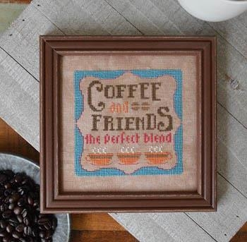 Stickvorlage Hands On Design - Coffee & Friends