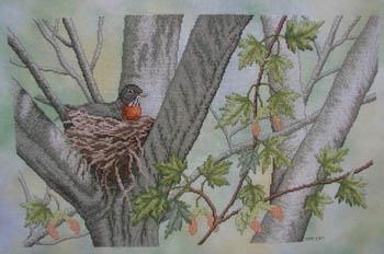 And Then Comes Spring - Crossed Wing Collection (Stickvorlage)