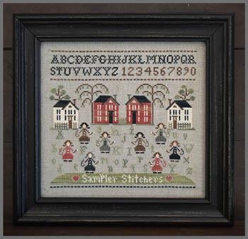 Stickvorlage Little House Needleworks - Sampler Stitchers