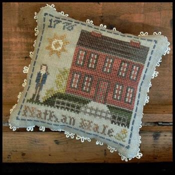 Stickvorlage Little House Needleworks - Early American - Nathan Hale