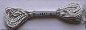 Soie dAlger Seidenstickgarn - Farbe 3221 grau