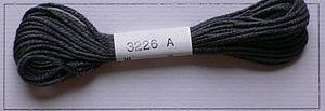 Soie dAlger Seidenstickgarn - Farbe 3226 grau