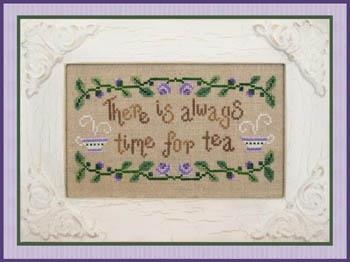 Stickvorlage Country Cottage Needleworks - Time For Tea