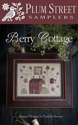Stickvorlage Plum Street Samplers - Berry Cottage