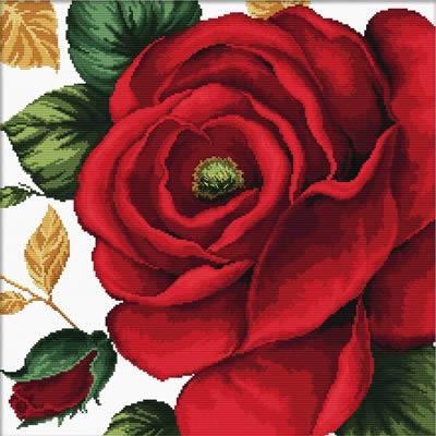 Stickpackung Needleart World - Rose