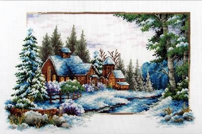 Needleart World - Winter Snow (Stickpackung)