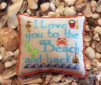 Stickvorlage Needle Bling Designs - To The Beach & Back