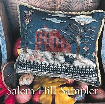 Stickvorlage The Scarlett House - Salem Hill Sampler