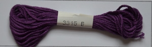 Soie dAlger Seidenstickgarn - Farbe 3315 violett / lila extra