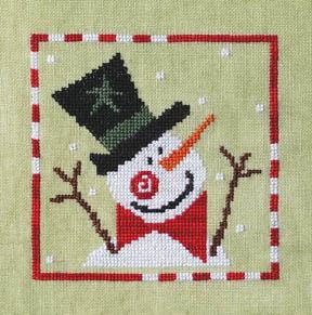 Stickvorlage Artful Offerings - Sprightly Snowman