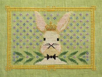 Stickvorlage Artful Offerings - Regal Rabbit