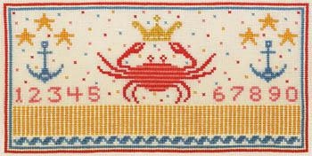 Stickvorlage Artful Offerings - King Crab Sampler