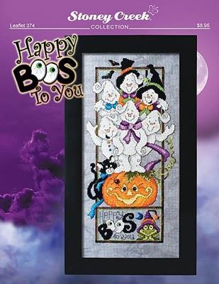 Stickvorlage Stoney Creek Collection - Happy Boos To You