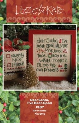 Stickvorlage Lizzie Kate - Dear Santa (Ausverkauf)