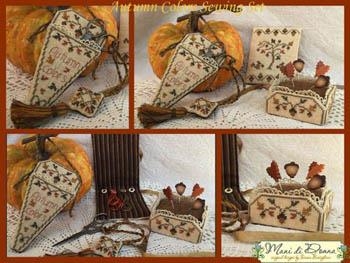 Stickvorlage Mani Di Donna - Autumn Colors Sewing Set