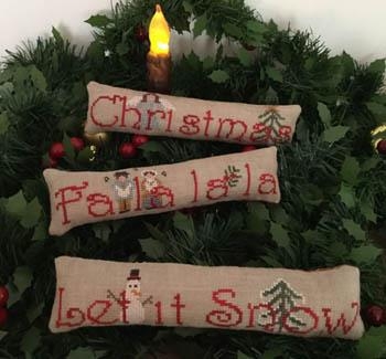 Stickvorlage Mani Di Donna - Christmas Mood Pillows