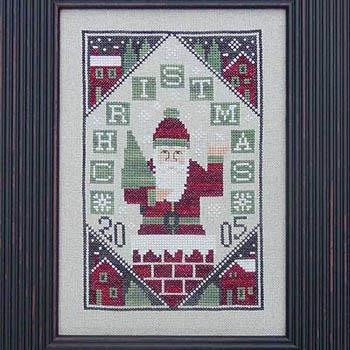 Stickvorlage The Prairie Schooler - 2005 Limited Edition Santa