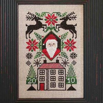 Stickvorlage The Prairie Schooler - 2010 Limited Edition Santa
