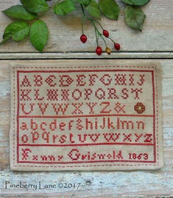 Fanny Griswold - Pineberry Lane (Stickvorlage)