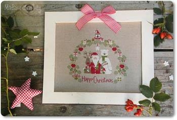 Christmas Portrait - Madame Chantilly (Stickvorlage)
