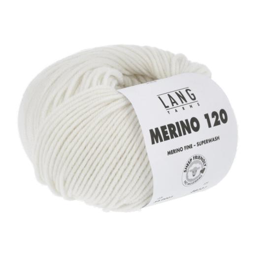 Merino 120 - Lang Yarns - weiß (0001)