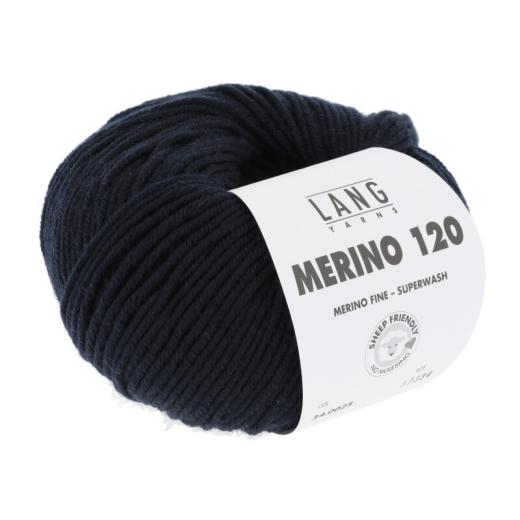 Merino 120 - Lang Yarns - nachtblau (0025)