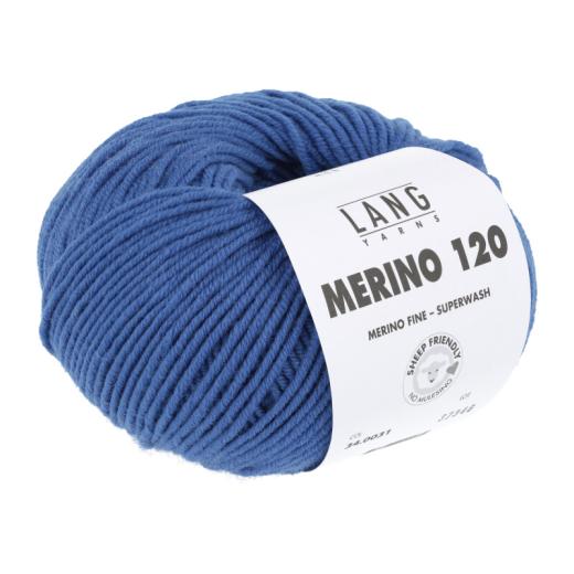 Merino 120 - Lang Yarns - royal (0031)