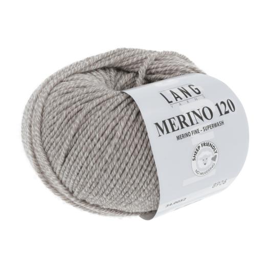Merino 120 - Lang Yarns - weiß-beige mouline (0052)